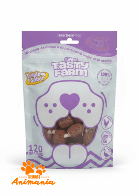 TASTY FARM SNACK TRIPLE SABOR 120 GR1