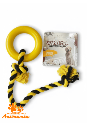 WARRIOR TOY ARO RUBBER CON CUERDA DE ALGODON