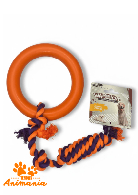 WARRIOR TOY ARO RUBBER CON CUERDA DE ALGODON M