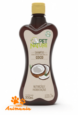 PETBRILHO (PETNATURE) SHAMPOO DE COCO 500 ML1