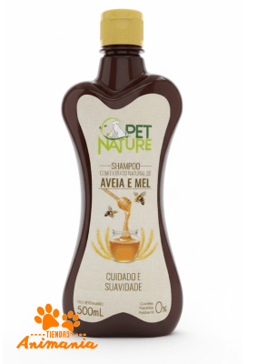 PETBRILHO (PETNATURE) SHAMPOO AVENA Y MIEL 500 ML