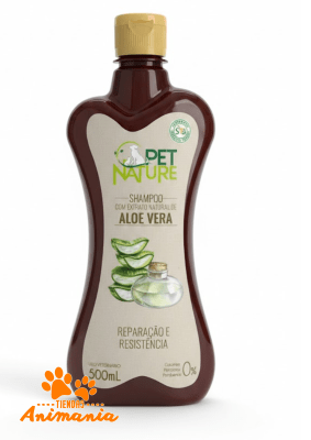 PETBRILHO (PETNATURE) SHAMPOO ALOE VERA 500 ML