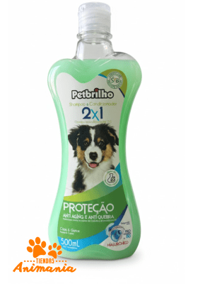 PETBRILHO SHAMPOO CONDICIONADOR 2x1 500 ML