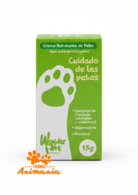 MARBEN PETS CREMA HIDRATANTE DE PALTA WONDER PET CUIDADO DE LAS PATAS 15 GR1