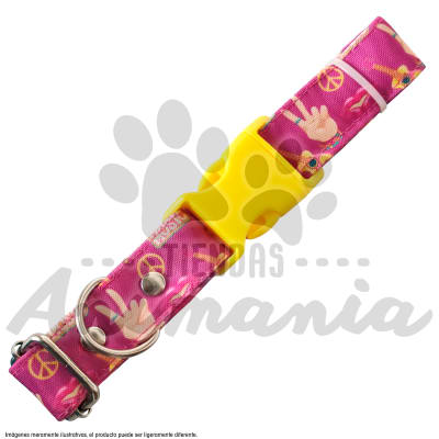 THE ROCKY DOG COLLAR PARA PERROS TALLA S DISEÑO HIPPIE1