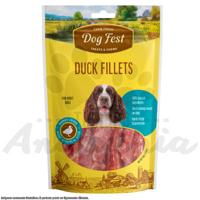 DOG FEST FILETES DE PATO 90 GR1