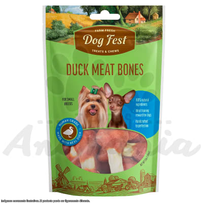 DOG FEST HUESITOS CON PATO 55 GR1