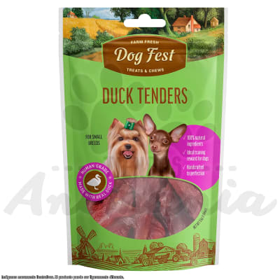 DOG FEST TIRAS DE PATO 55 GR1