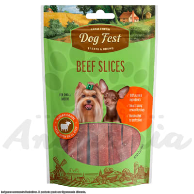 DOG FEST LAMINAS DE CARNE 55 GR1