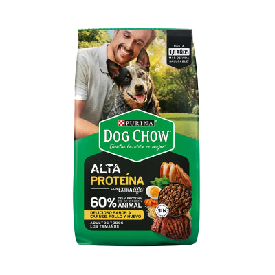 DOG CHOW ADULTO ALTA PROTEINA 8 KG