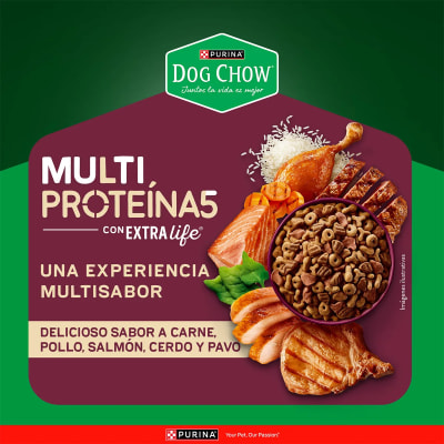 DOG CHOW ADULTO MULTI PROTEINA 8 KG