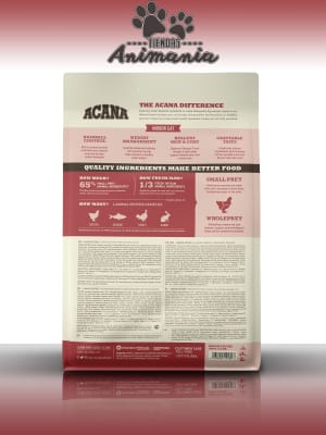 ACANA GATO INDOOR ENTREE | POLLO Y PAVO 1.8 KG