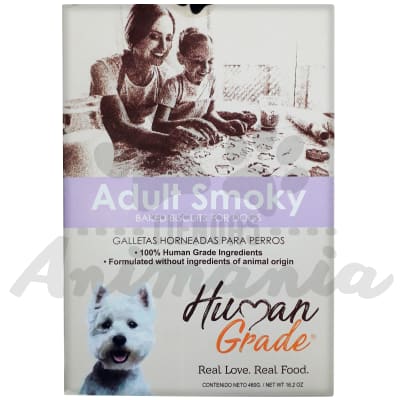 HUMAN GRADE GALLETAS HORNEADAS ADULTO CLASICAS AHUMADAS 460 GR1