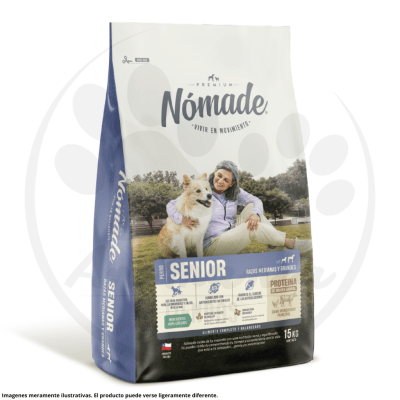 NOMADE SENIOR RAZAS MEDIANAS Y GRANDES 15 KG