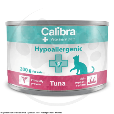 CALIBRA CAT LATA VETERINARY DIETS HYPOALLERGENIC TUNA 200 GR1