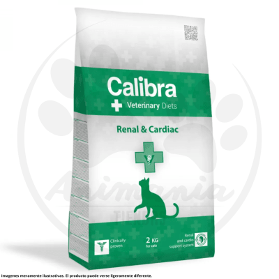 CALIBRA CAT VETERINARY DIETS RENAL & CARDIAC 2 KG1