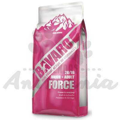 BAVARO FORCE PARA PERROS TODAS LAS EDADES Y TAMAÑOS 18 KG