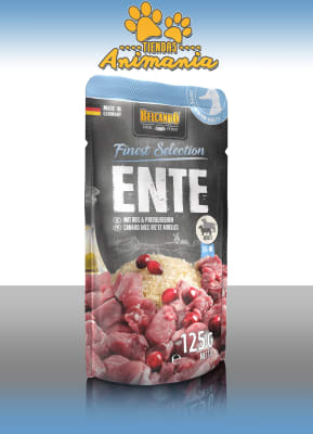 BELCANDO POUCH DE PATO CON ARROZ Y ARÁNDANO 125 GR1