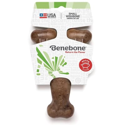 BENEBONE WISHBONE BACON SMALL | JUGUETE WISHBONE PEQUEÑA SABOR A TOCINO1