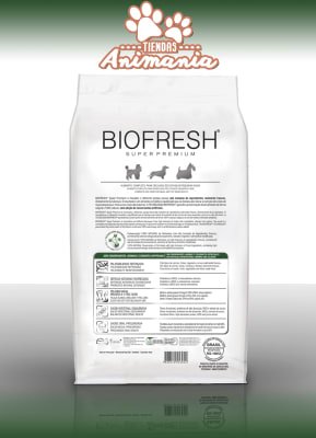 BIOFRESH PERRO ADULTO RAZA PEQUEÑA 3 KG