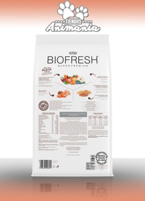 BIOFRESH PERRO ADULTO CASTRADO RAZA PEQUEÑA 3 KG