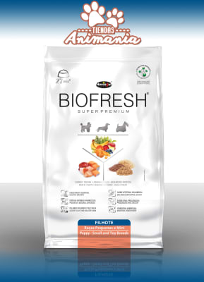 BIOFRESH PERRO CACHORRO RAZA PEQUEÑA 3 KG