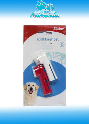 BIOLINE SET DOS CEPILLOS DE DIENTES DEDAL