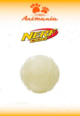 NERF DOG TENNIS BALL BLASTER GLOW BALL 