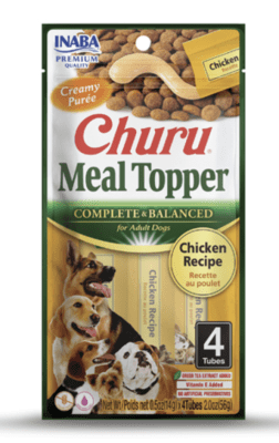 CHURU CAT MEAL TOPPER CHIKEN 14GR/4TUB1