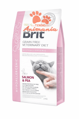 BRIT GF VD CAT HYPOALLERGENIC 2 KG
