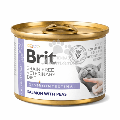 BRIT GF VD CAT LATA GASTROINTESTINAL 200 GR