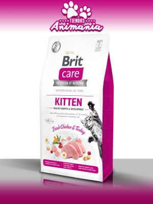 BRIT CARE CAT GRAIN-FREE KITTEN HEALTHY & DEVELOPMENT 7 KG