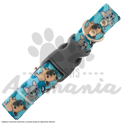 THE ROCKY DOG COLLAR PARA PERROS TALLA L DISEÑO BULLDOG1