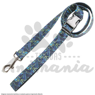 THE ROCKY DOG CORREA PARA PERROS MANOS LIBRES 2 METROS DISEÑO ABSTRACTO1