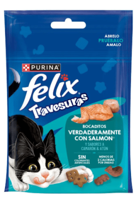 FELIX  BOCADITOS DE SALMON 40 GR