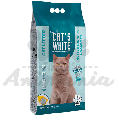 CAT'S WHITE ARENA SANITARIA AGLUTINANTE MARSEILLE 10 KG1