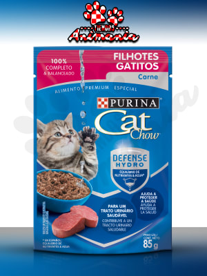 CAT CHOW POUCH GATITOS CARNE 85 GR1