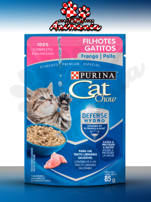 CAT CHOW POUCH GATITOS POLLO 85 GR