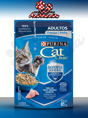 CAT CHOW POUCH ADULTO POLLO 85 GR