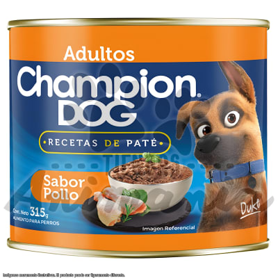 CHAMPION DOG LATA ADULTO POLLO 315 GR1