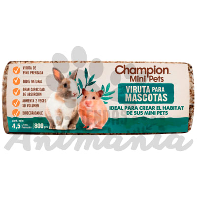 CHAMPION MINI PETS VIRUTA 4.5 LT | 800 GR