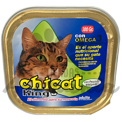 CHICAT ALIMENTO HUMEDO PARA GATOS 300 GR1