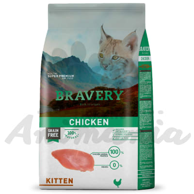 BRAVERY CHICKEN KITTEN CAT 2 KG