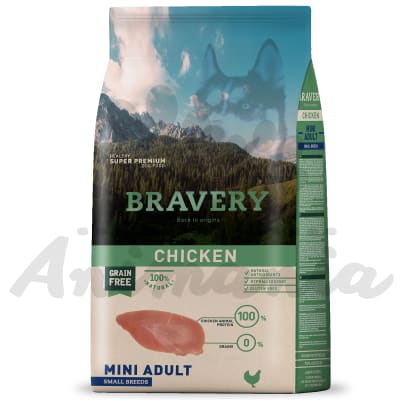 BRAVERY CHICKEN MINI ADULT SMALL BREED 7 KG