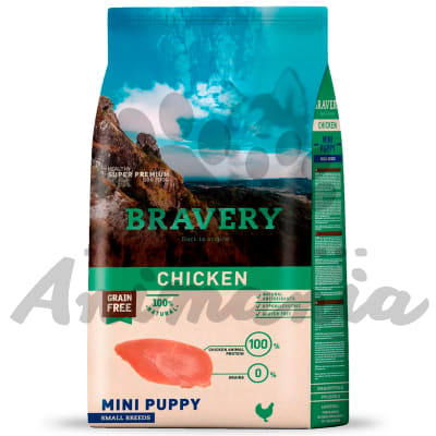 BRAVERY CHICKEN MINI PUPPY SMALL BREED 2 KG1