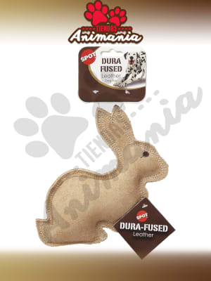 SPOT DURA-FUSED JUGUETE CONEJO DE CUERO REAL