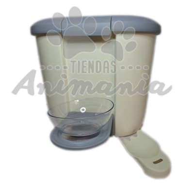 MARBEN PETS CONTENEDOR PARA ALIMENTO CON PLATO Y PALA 5L1