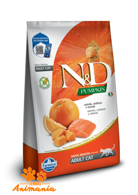 N&D CALABAZA GATO ADT SALMON 1,5K