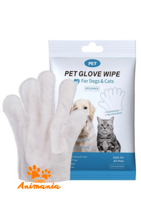 MARBEN PETS TOALLITAS HUMEDAS TIPO GUANTE