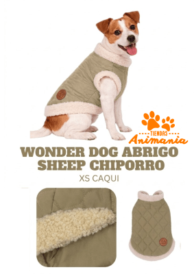 WONDER DOG ABRIGO SHEEP CHIPORRO XS CAQUI1